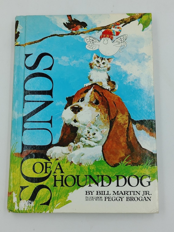 Vintage 1974 Sounds of a Hound Dog Book - Etsy
