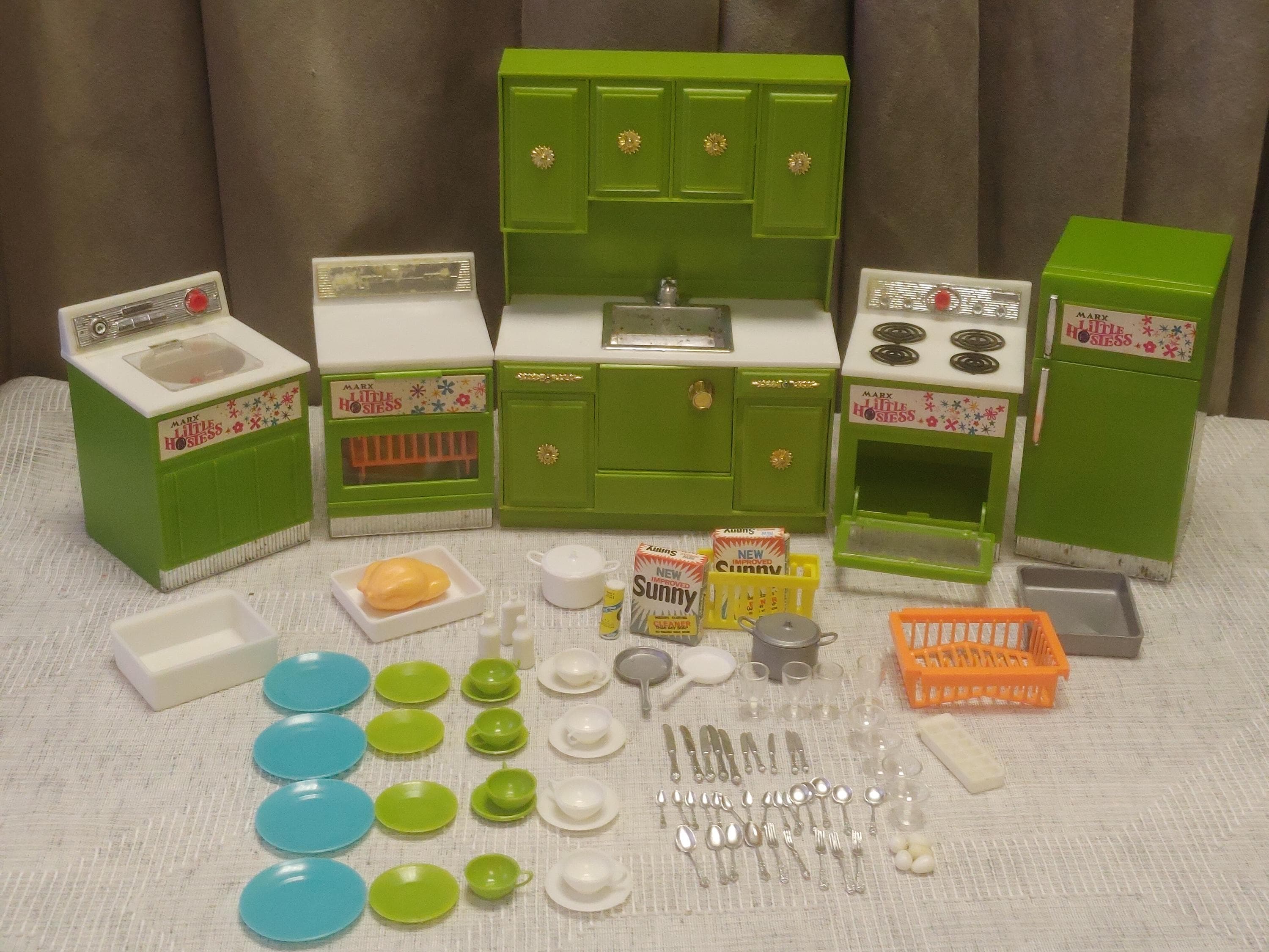Marx Little Hostess Dollhouse Furniture - Etsy