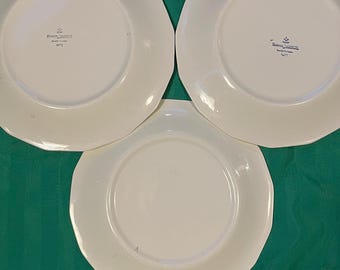 homer laughlin colonial octagonal plates