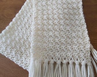 Lovely Lilies Crochet Scarf Pattern PDF