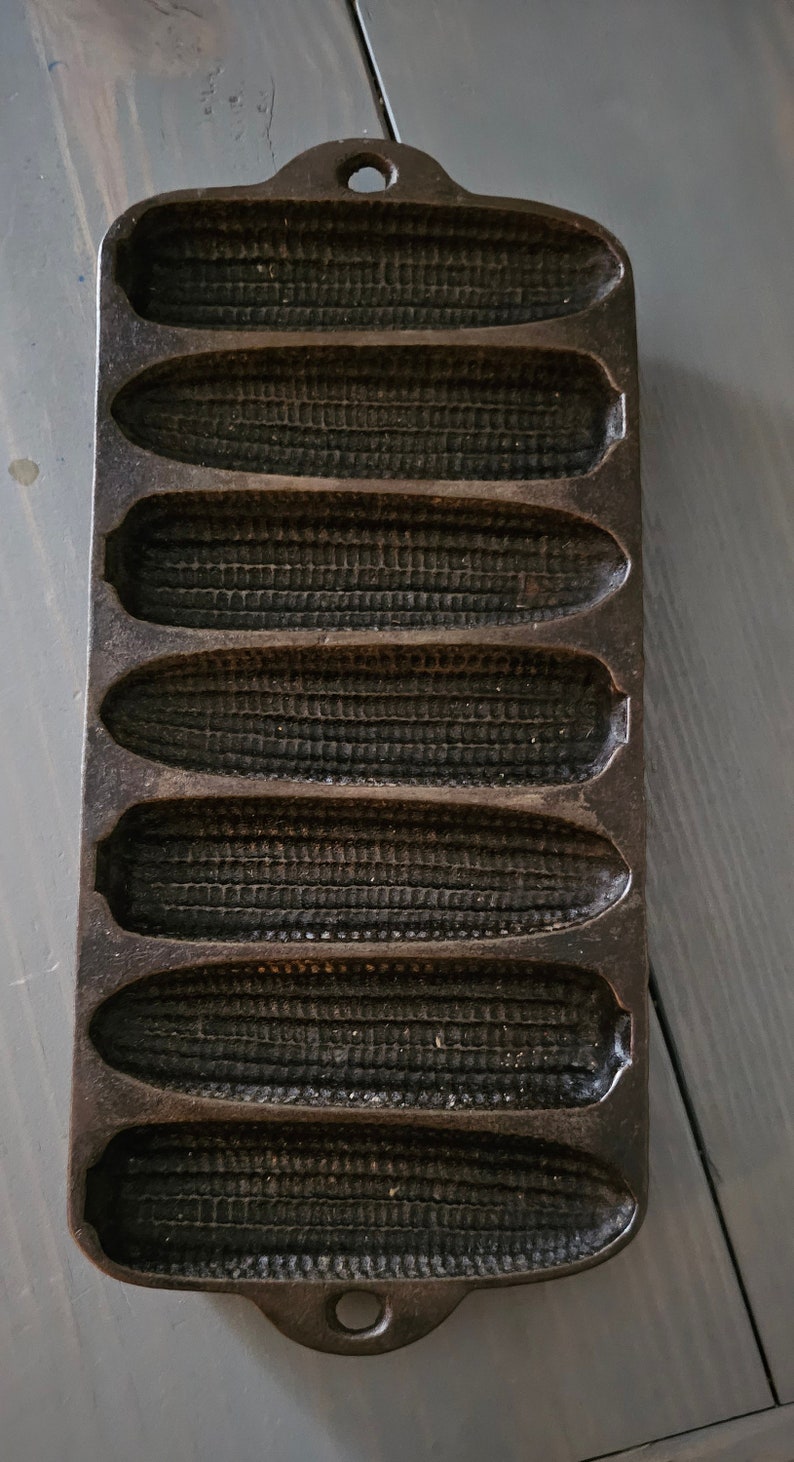 Vintage Wagner Ware Cast Iron Corn Stick Pan Made in USA Etsy