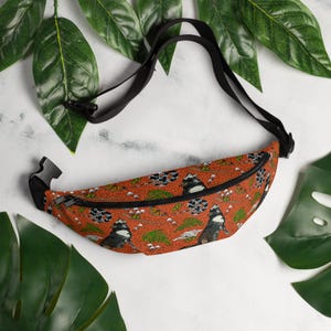 Wolf Hip Pack | Snake Fanny Pack | Hiking Sling Bag | Outdoor Camping Gear | Festival Accessory