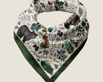 Mountain Hikes Bandana | 100% Recycled Material | 3 Size Options