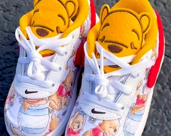 pooh bear nikes