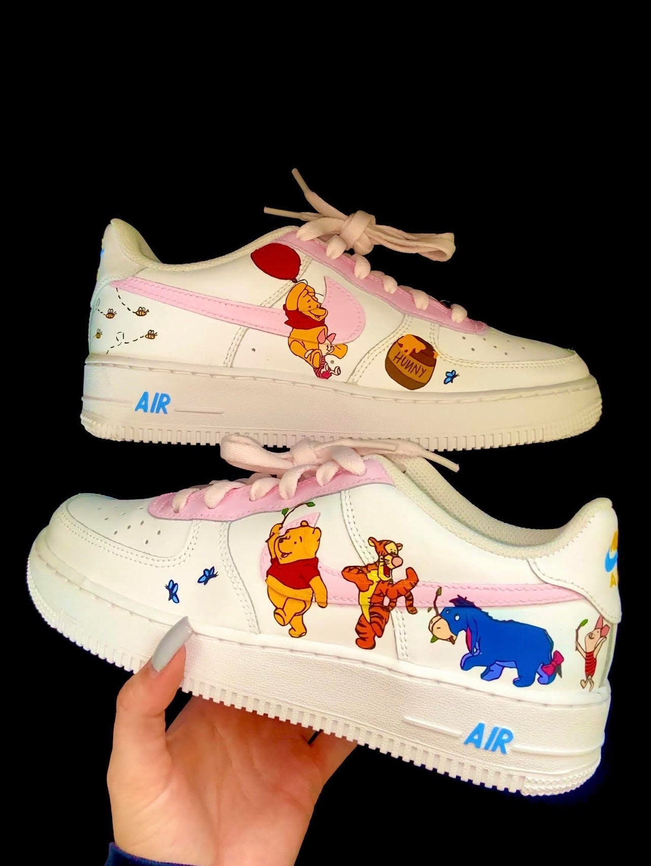 pooh bear nikes