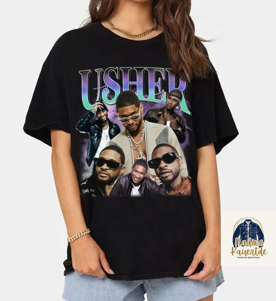 Retro Usher 2023 Tour Hoodie Usher 2023 Tour Graphic Tee - Etsy Australia