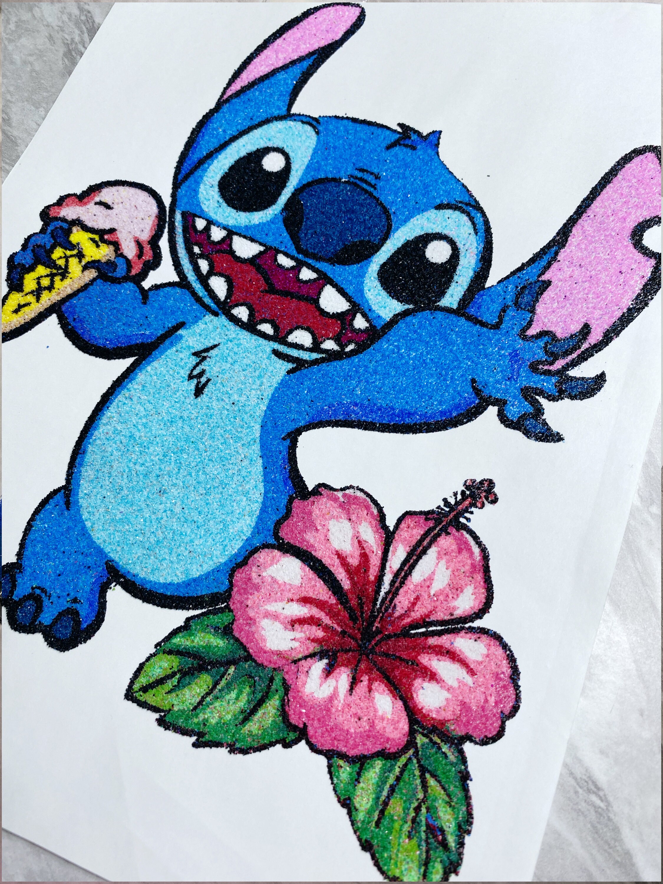 Stitch Sand Art Kit Etsy