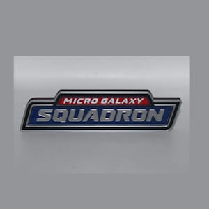 Micro Galaxy Squadron 3D printed Logo Sign Wall Desk Shelf Art