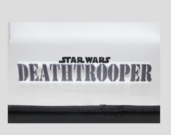 Star Wars Death Trooper 3D printed Logo Art