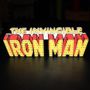 Invincible 3d Printed Sign - Etsy