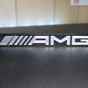 Mercedes AMG Logo 3D printed Logo Art