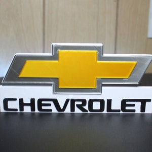 Chevrolet 3D printed Logo Art
