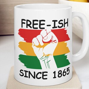 Juneteenth Ceramic Mug, Black History Month Coffee Cup, African American Heritage Tea Mug, Emancipation Day Drinkware, Civil Rights Movement