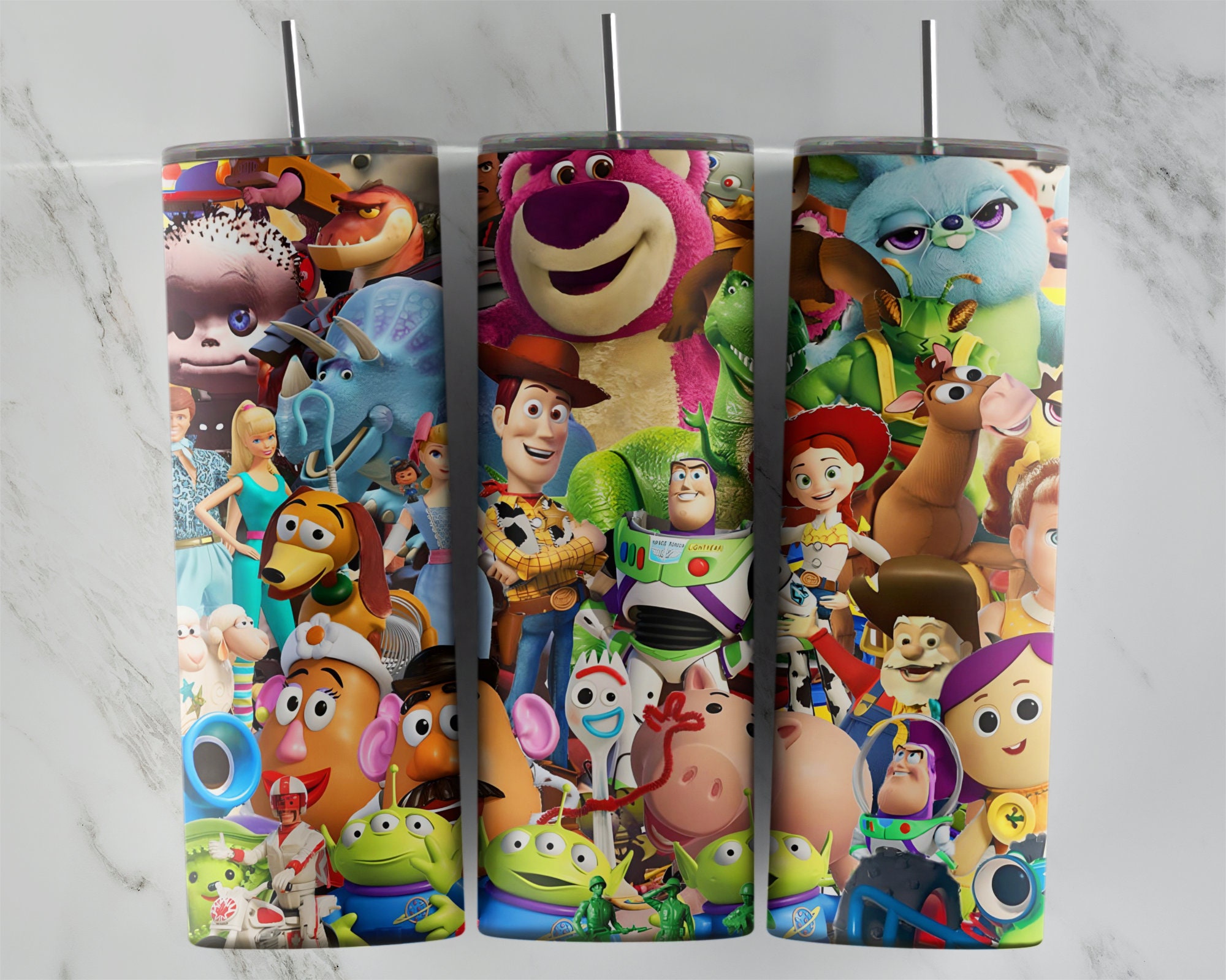 Toy Story Tumbler Design, 20 Oz Skinny Tumbler Design, Sublimation ...