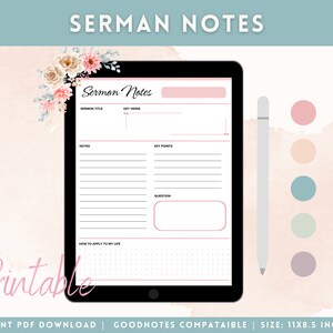 Serman Notes