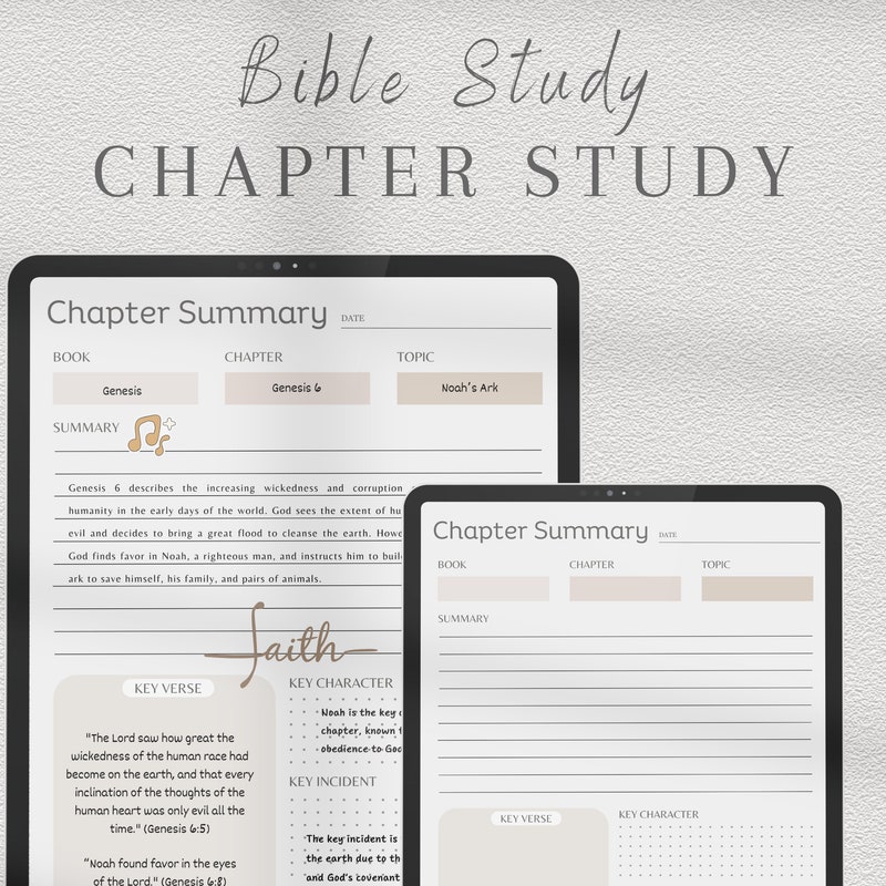 Bible Chapter Mapping - Etsy