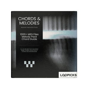 Melody MIDI-pakket – 1000+ MIDI-bestanden | Akkoorden, akkoordprogressies en melodieën slepen en neerzetten voor directe muzikale inspiratie