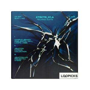 XTRCTR – Raw Techno Toolkit | Hard Drum Loops, MIDI, Modular Fx, 303s, Ableton Projects | 2.7 GB Sample Pack