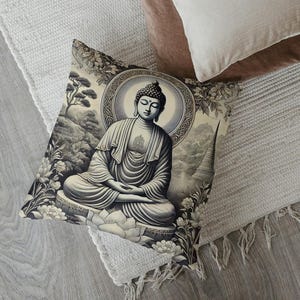 Buddha cushion hotsell