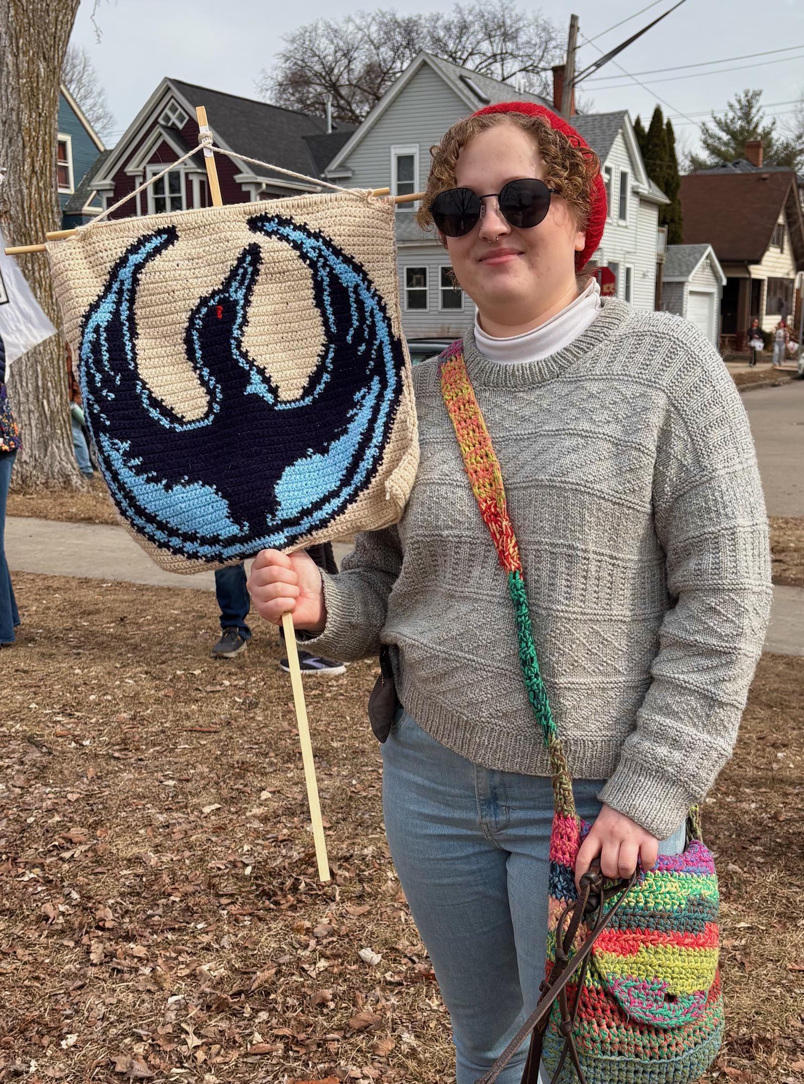Rebel Loon Pattern Rebel Loon Tapestry Crochet Pattern - Etsy