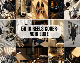 Dark Moody Aesthetic Stock Photos, Noir Luxe, Luxury Brand, Unique Dark Feminine, Dark Aesthetic, Faceless Digital Marketing IG Reel Covers