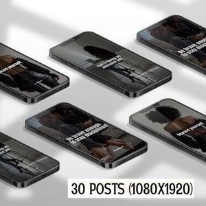 K&ouml;nnte beinhalten: Eine Sammlung von 30 motivierenden Handy-Hintergrundbildern mit Schwarzwei&szlig;bildern von Menschen und inspirierenden Zitaten. Die Zitate beinhalten "Du machst einen tollen Job!" und "Sei mutig genug, um diszipliniert zu bleiben."