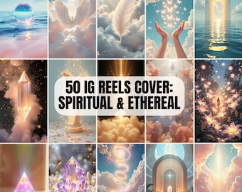Spiritual Stock Photos, Celestial Reel Covers, Spiritual Instagram Branding, Pastel Mystic, Sacred Geometry Photos, Spiritual Coach Business