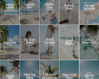 MRR Travel Instagram Reel Covers, MRR Aesthetic Lifestyle IG Reel Templates, Content Creator Social Media Branding, Aesthetic Reels Cover