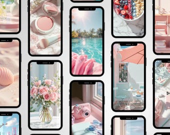 Pastel Color Photos, Pastel Aesthetic, Soft Color Branding, Pink Pastel, Beige Blush, Pastel Content Instagram Photos, Mint Pastel Blue