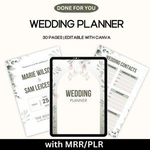 MRR Hochzeitsplaner, Mrr Checkliste, Hochzeitsplaner, Hochzeitsplaner, Hochzeitsplaner, Hochzeitsplaner, Plr