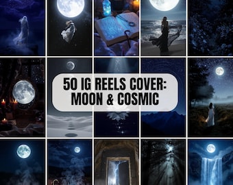 Moon aesthetic spiritual stock photos, Cosmic Dark mystic vibe, Lunar Celestial Witchy Moon ritual pics, Astrology Moon photography