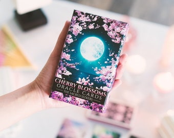 Cherry Blossoms Oracle Cards - Tarot Card Deck - The Sacred Seekers
