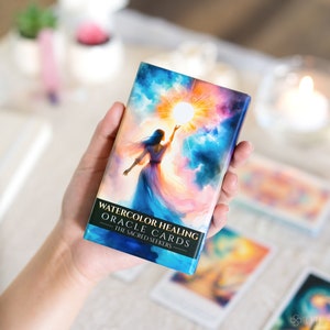 Aquarel helende orakelkaarten - Tarotkaartspel - The Sacred Seekers