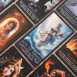 Cartas del Oráculo de las Diosas - Baraja de Cartas del Tarot - Los Buscadores Sagrados
