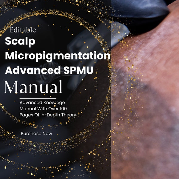 Scalp Micro-Pigmentation Editable Training Manual
