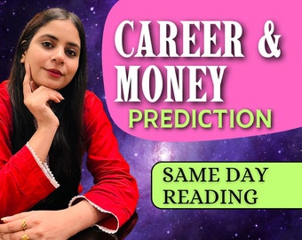 Career Money Reading Job Finance and Card Prediction Psychic TAROT detailed Guidance Medium advice in depth wealth Intuitive Same day ask a