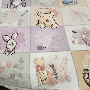 Winnie the Pooh and Friends -Handmade Quilt