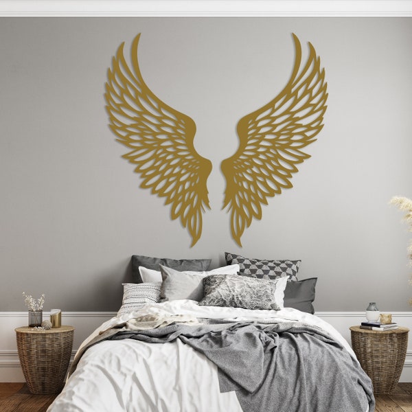Angel Wings Wall Decor - Etsy