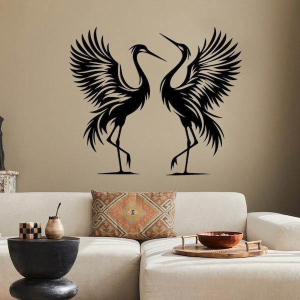 Landing Crane Wall Art main image 0