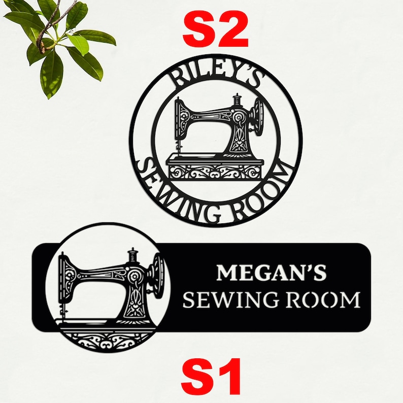 Sewing Tools Sign Personalized Sewing Metal Sign, Custom Sewing Machine Sign, Custom ...