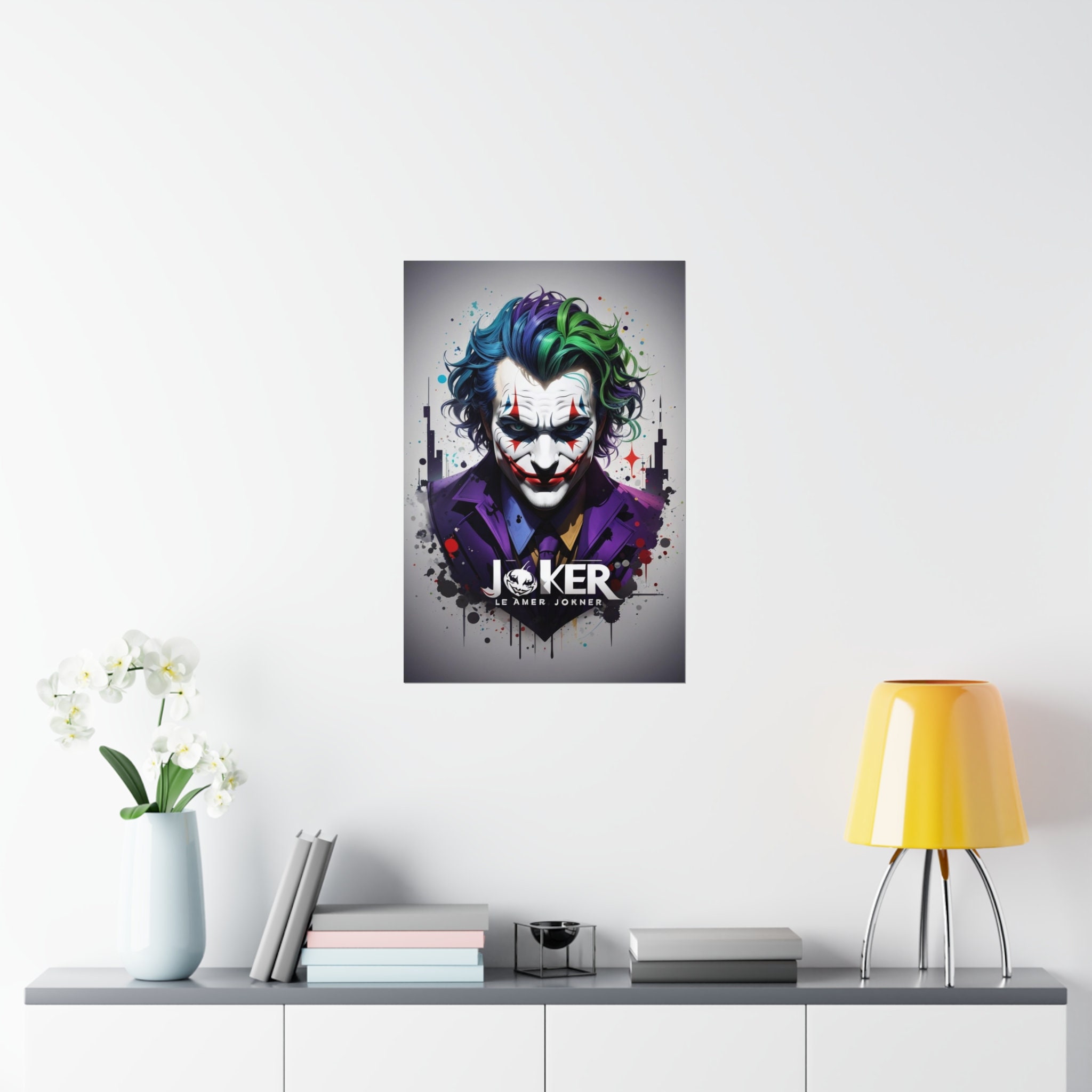 Joker Poster DC Comics Superhelden Wanddeko Fotografie - Etsy