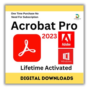 Adobe Acrobat Pro DC 2023 Pre-Activated for Windows valid image 5