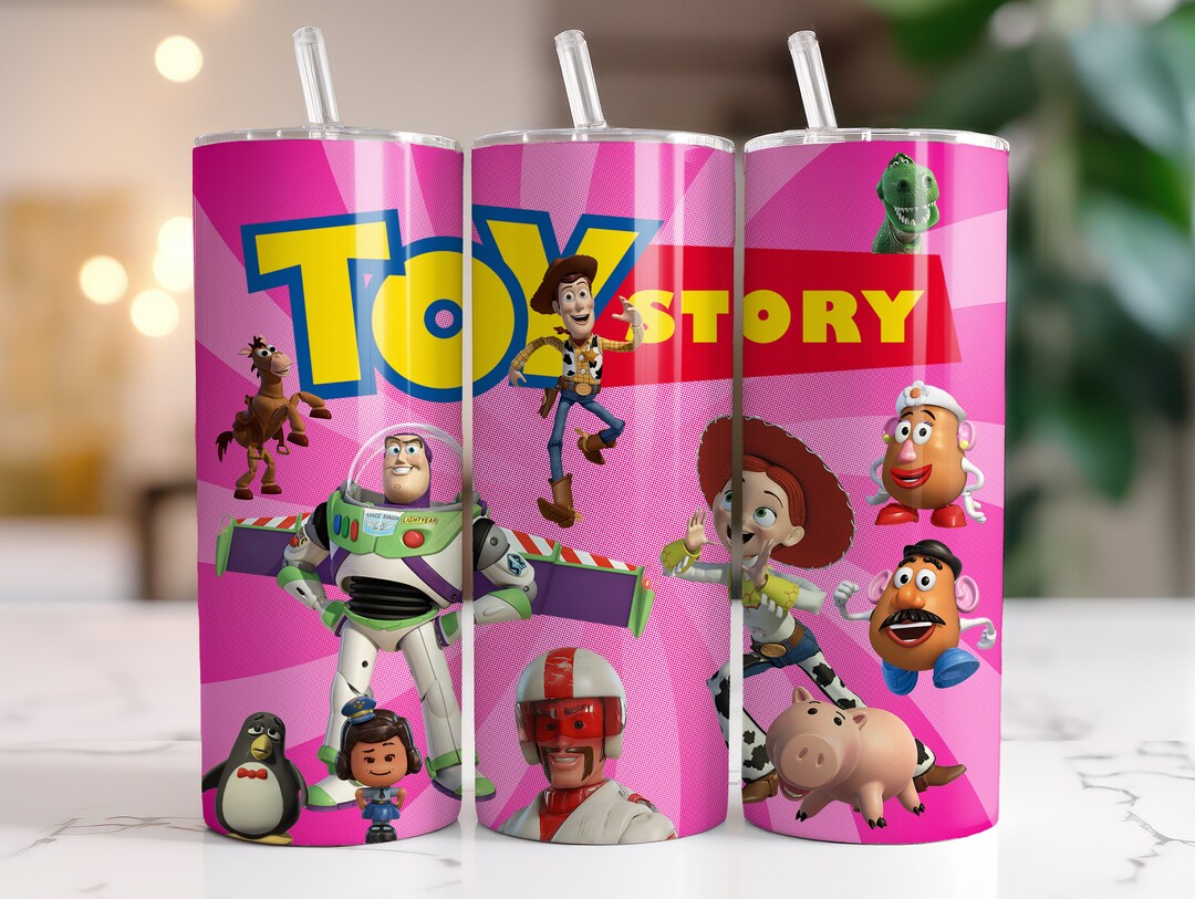 Toy Story Tumbler Wrap , 20 Oz Skinny Tumbler Wrap, 20oz Tumbler Png Sublimation Design, Digital