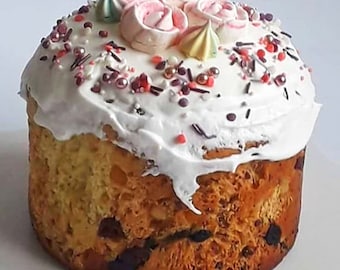 Ukrainian Easter Cake Recipe with Classic Icing (PDF Download)