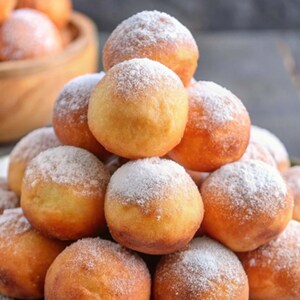 Cottage Cheese DONUT Recipe Pdf, Ukrainian Dessert Recipe Printable for Family Recipe Book, Easy Baking Recipe, Cooking Gifts for Mom