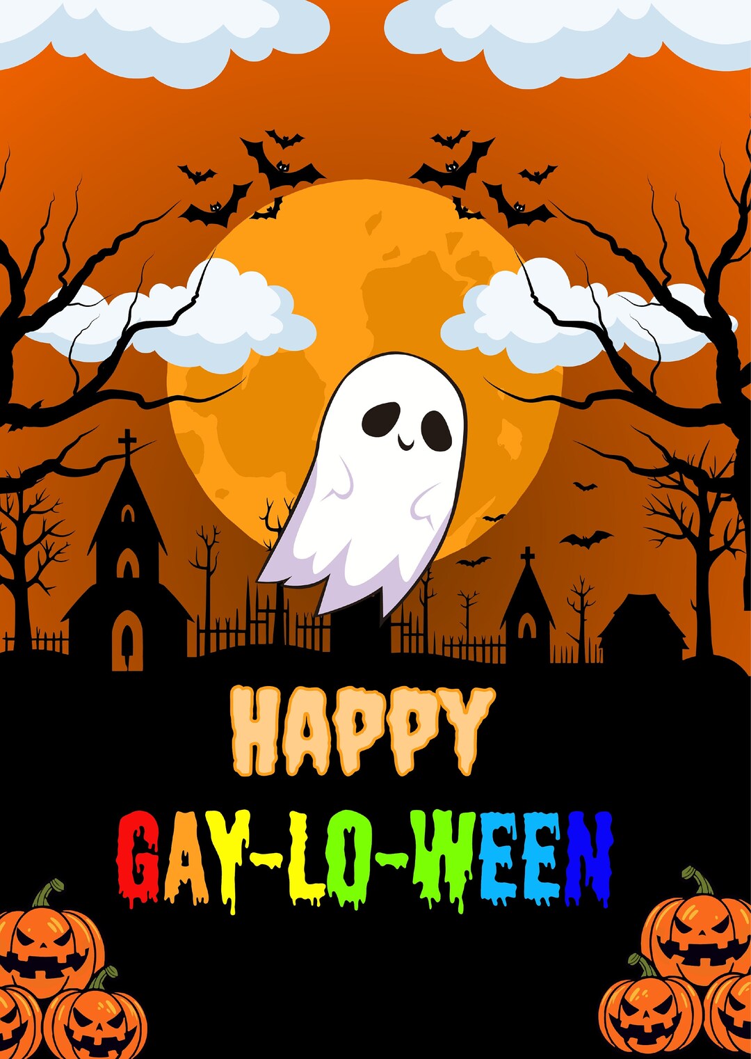 Printable Halloween Wall Art Printable Wall Decor for - Etsy