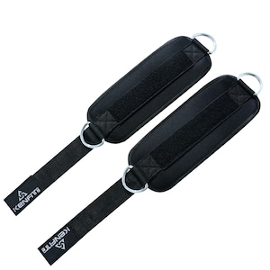 Ankle Strap 10x4 inches Strong Sturdy D-Ring For Gym Cable Machine by KENFIT