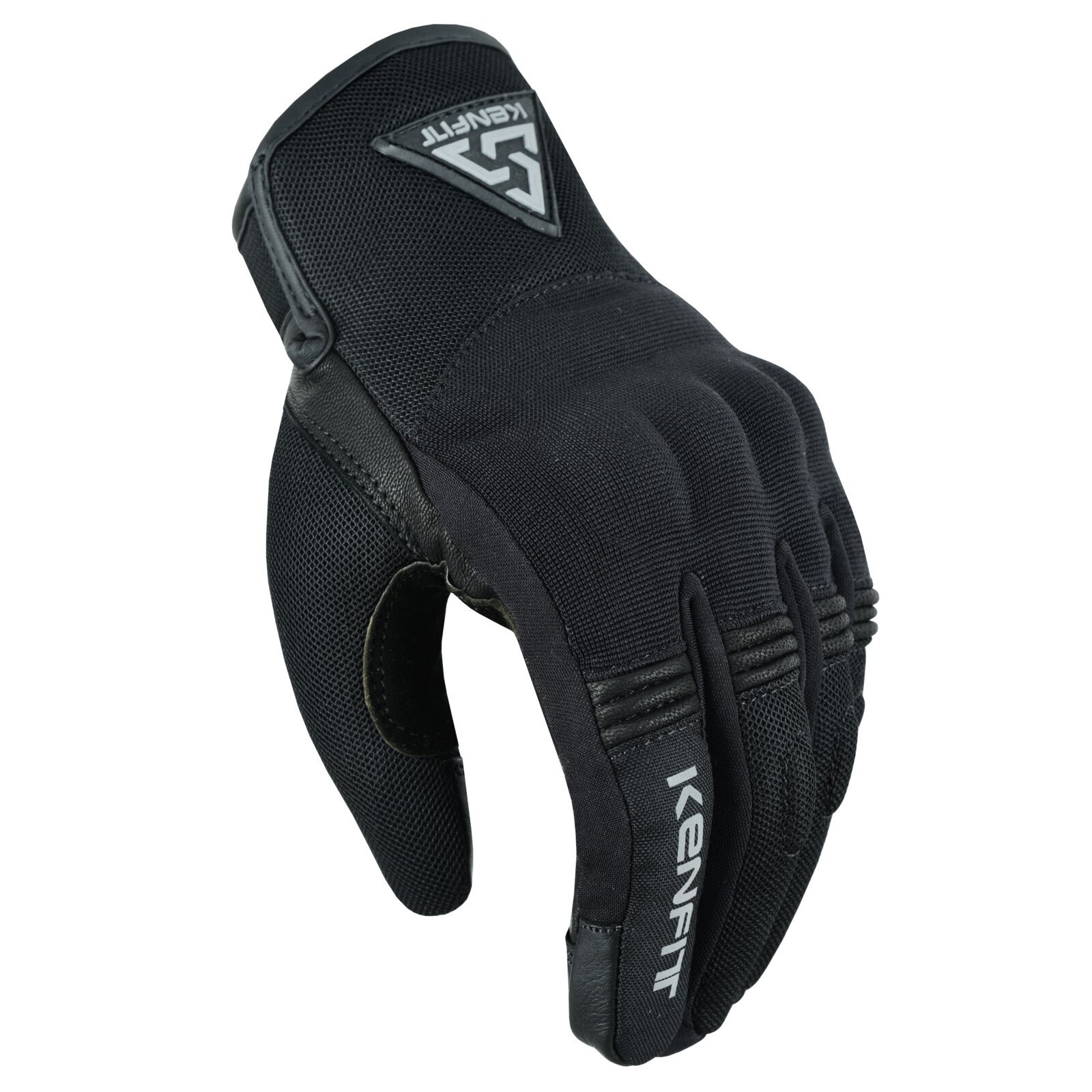 Kenfit Full Leather Motorcycle Gloves – Men’s & Women’s, TPU Knuckle Protection, CE Level 1, Touchscreen Compatible