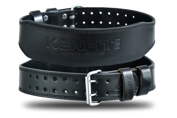 Cintura Powerlifting Mytra Fusion Con Leva - Argento E Nero - Palestra E Sollevamento Pesi