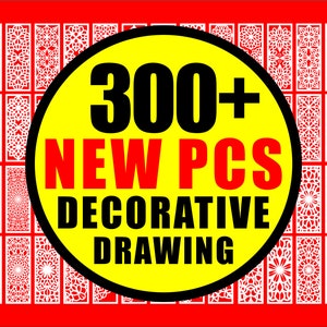 Laser cut panels svg dxf, panel collection, laser cut files, geometric panel svg dxf, lightburn laser cut panel files